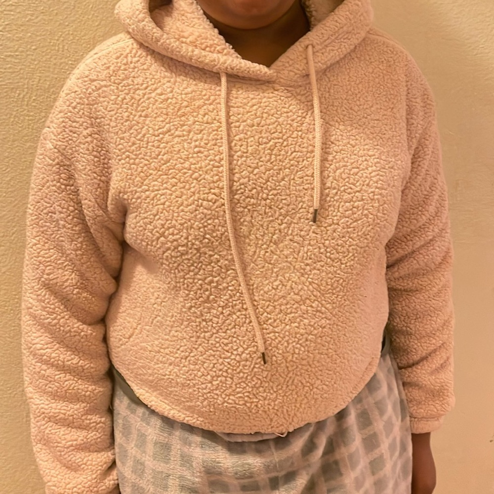 Light pink hoodie from forever 21.